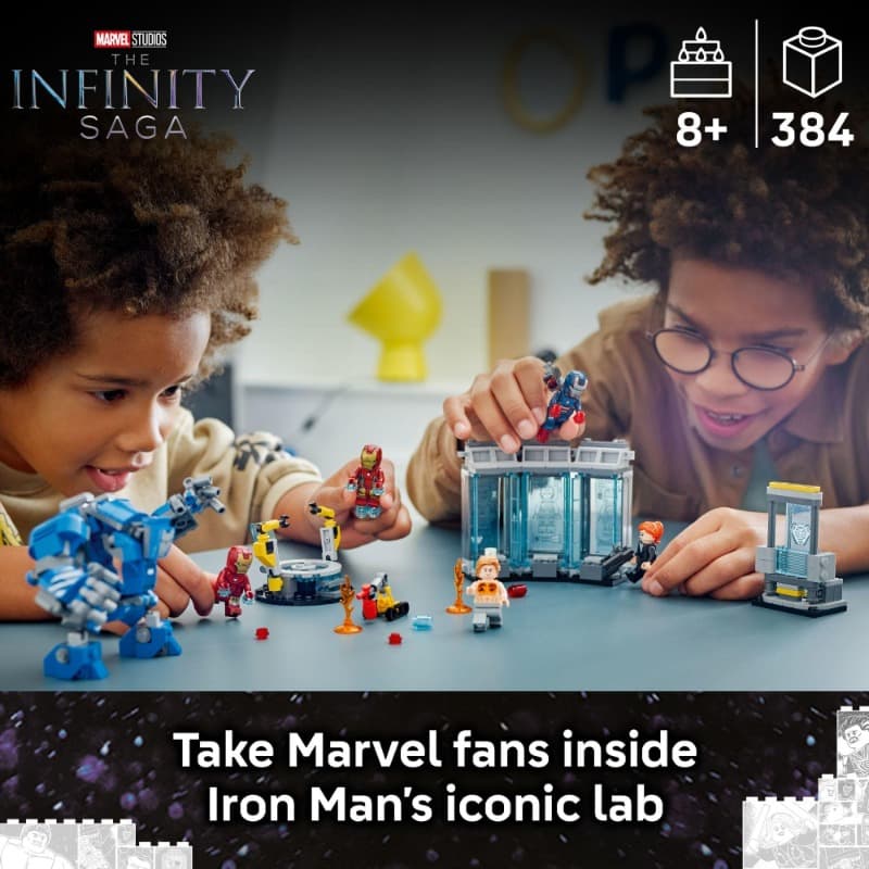 Lego Super Heroes - The Iron Man’s Laboratory thumbnail 3