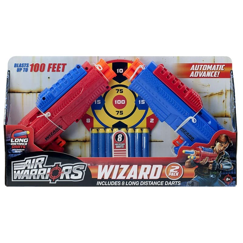 Air Warriors Wizard 2-Pack Dart Blaster Set
