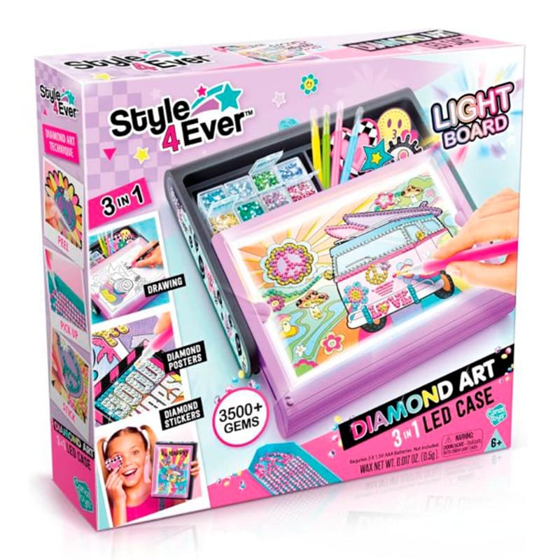 Canal Toys 3 in 1 Diamond Art Studio