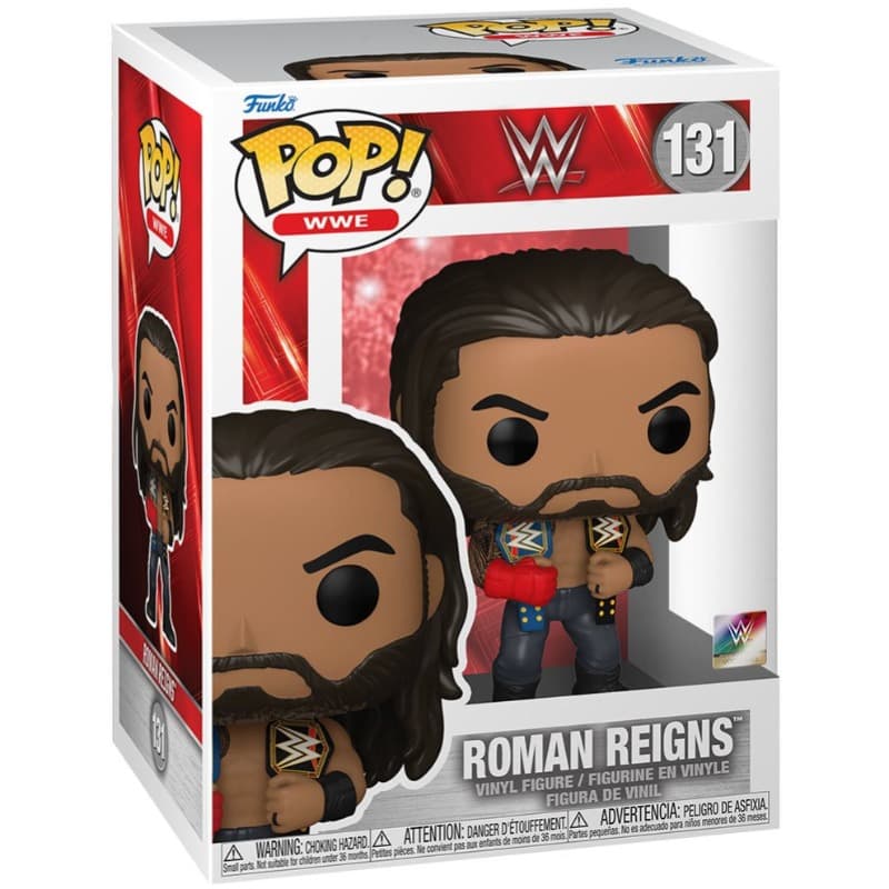 Funko Pop WWE Roman Reigns with Belts
