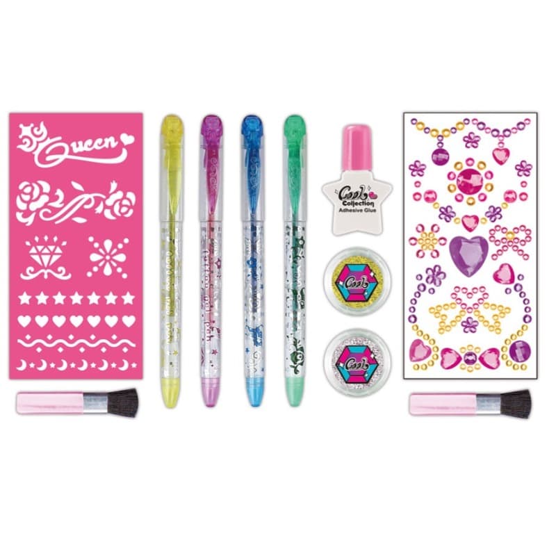 Cool Collection Body Art Glitter Apply Tattoo thumbnail 2