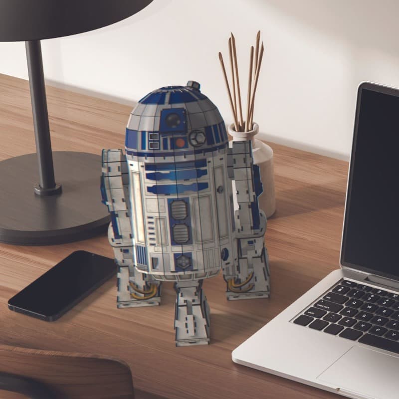 Spin Master Star Wars Star Wars R2D2 Building Model 201 Piece thumbnail 5