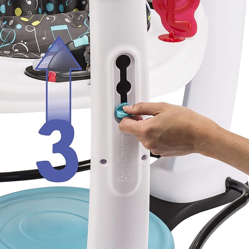 Evenflo ExerSaucer Jam Session Jumping Activity Center thumbnail 5