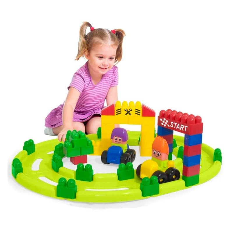 Miniland Super Blocks Racing - 70 Pcs
