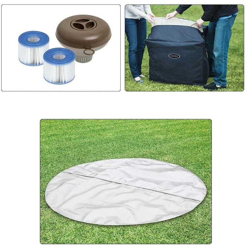 Intex Bubble Massage Hot Tub - 6 person thumbnail 2