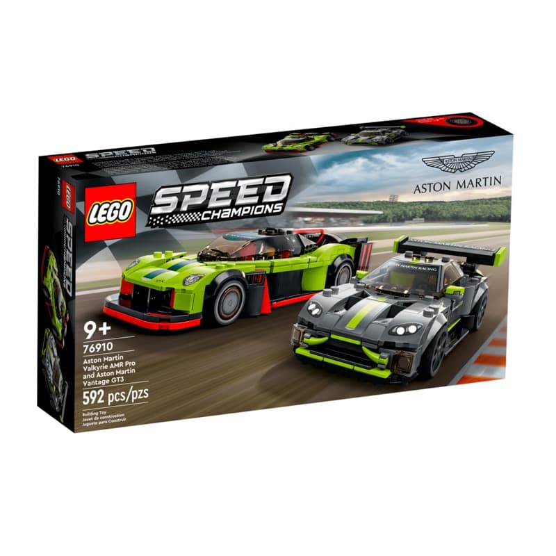 LEGO Speed Champions Aston Martin Valkyrie AMR Pro And Aston