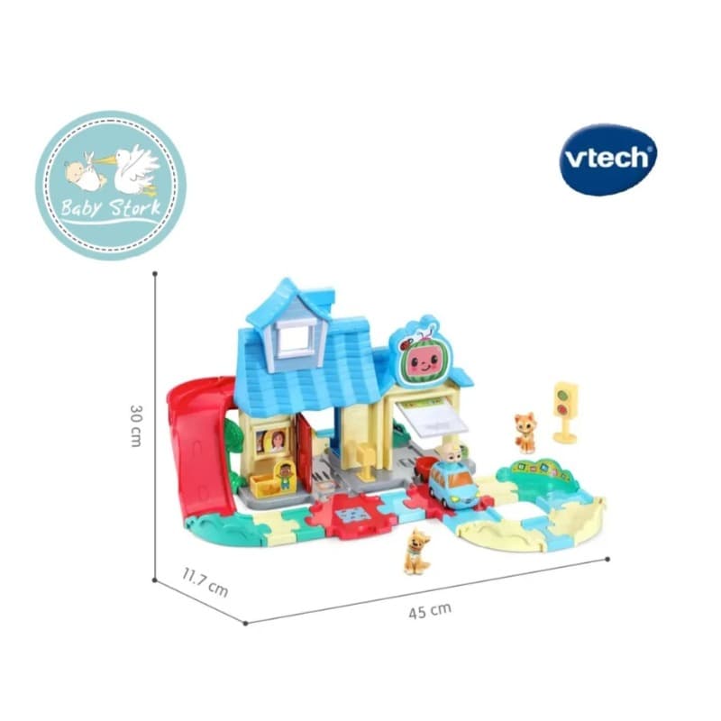 VTech CoComelon Go Go Smart Wheels JJ’s House Track Set thumbnail 3