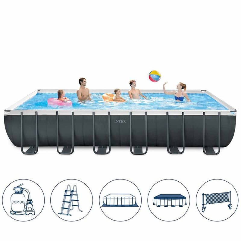Intex Ultra XTR Frame Above Ground Pool Rectangular thumbnail 5