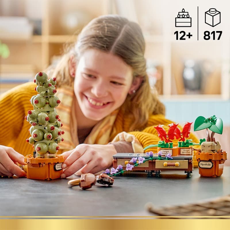 LEGO Harry Potter Hogwarts Herbology Plants 817 Pieces thumbnail 2