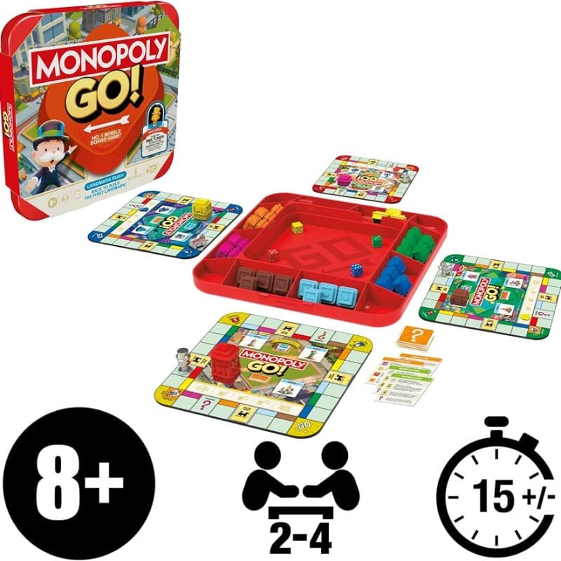 Hasbro Gaming Monopoly Go Family Game thumbnail 2