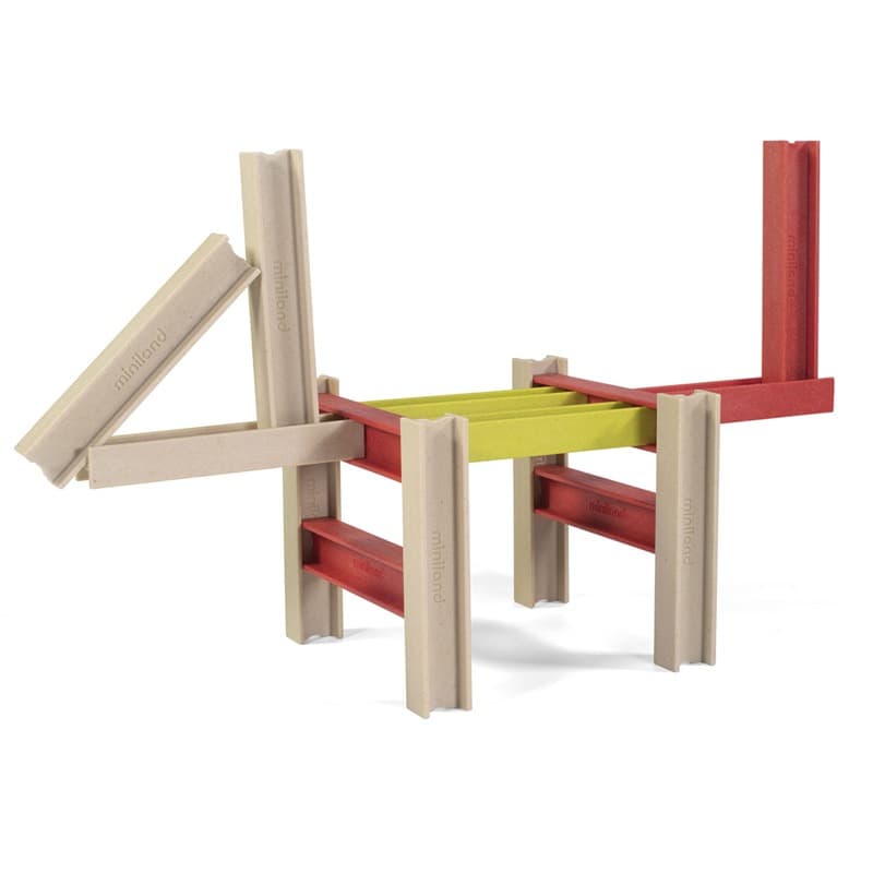 Miniland Eco Beams Building Set - 32 Pcs thumbnail 4