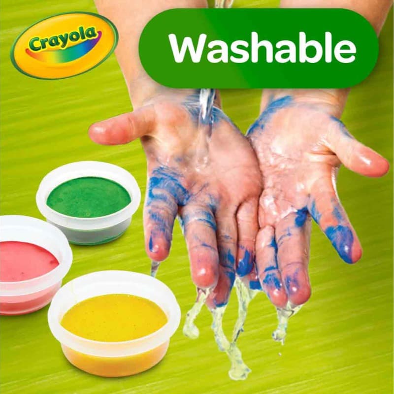 Crayola Spill Proof Washable Paint Set thumbnail 2