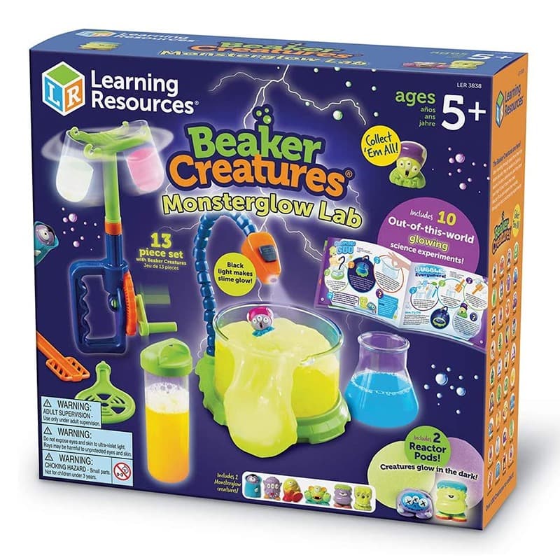 Learning Resources Beaker Creatures Monsterglow Lab