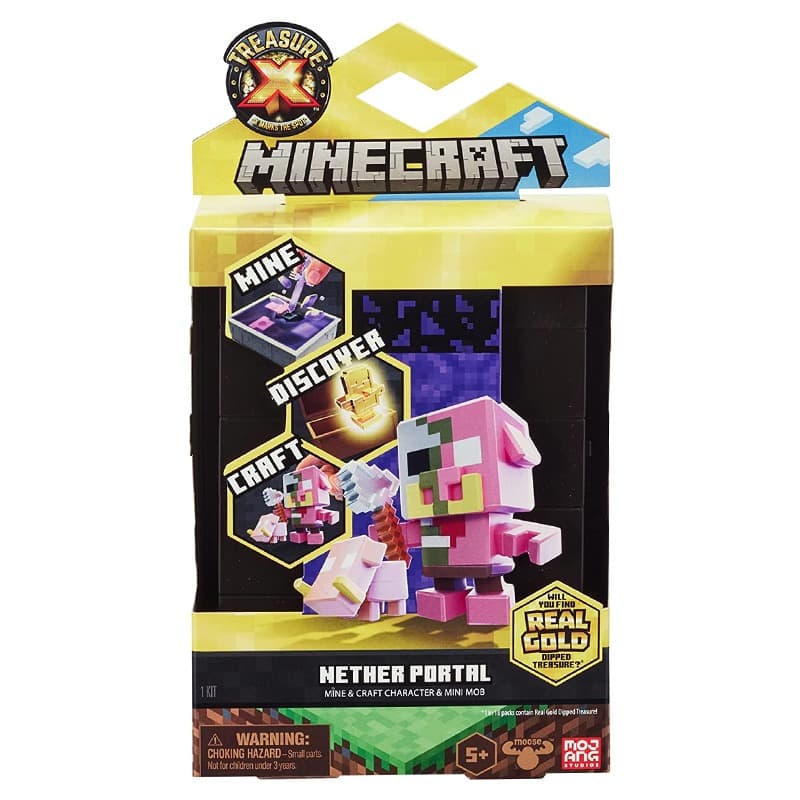 Treasure X Minecraft Nether Portal Mine