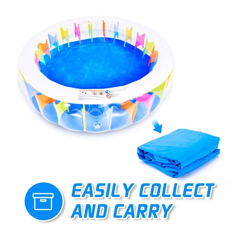 Sun Club Giant Round Family Pool - 190 cm thumbnail 2
