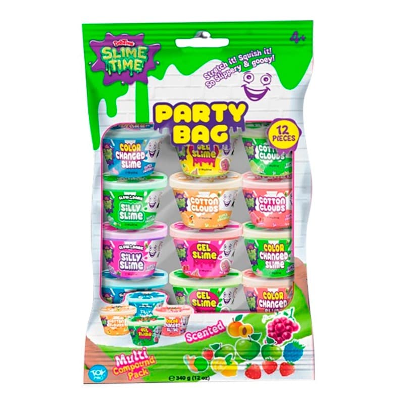 Toypro Slime time Novelties Party Bag 12 pcs