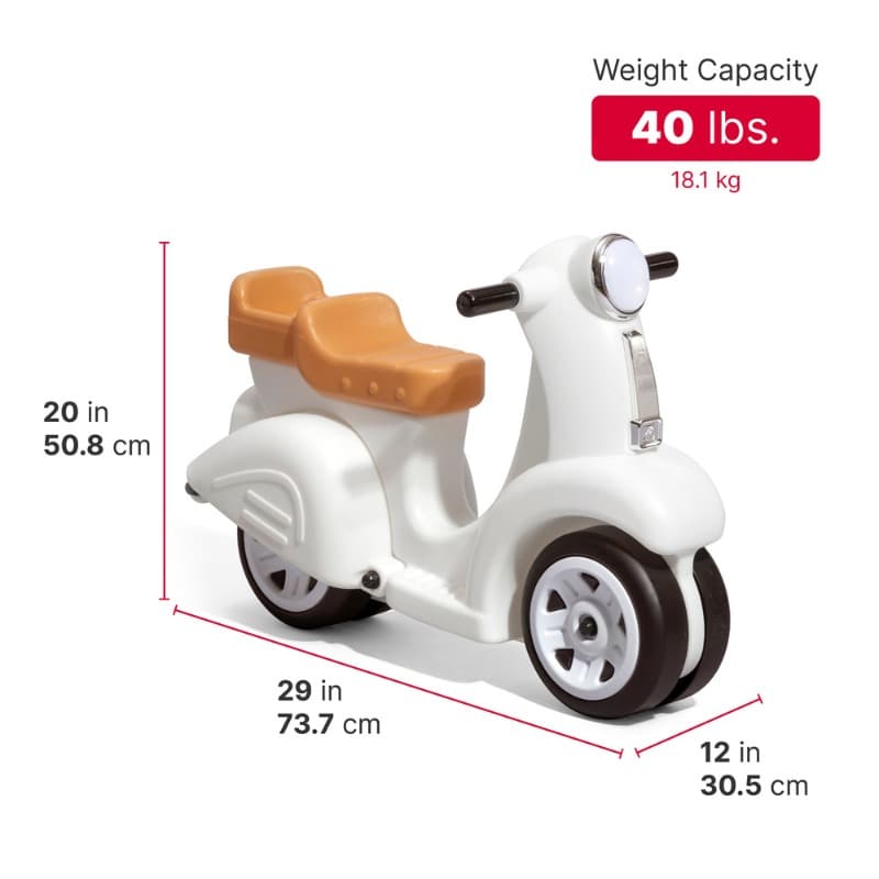 Step2 Motorcycle White thumbnail 3