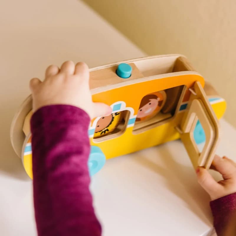 Melissa And Doug Go Tots Roll And Ride Bus thumbnail 5
