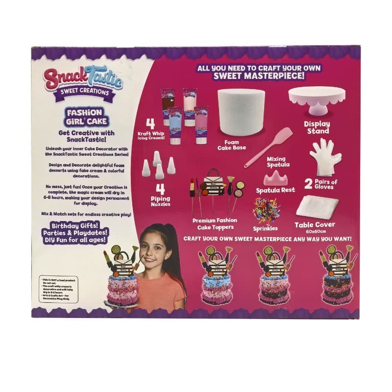 Snack Tastic Fabulous Fashion Cake Kit thumbnail 4