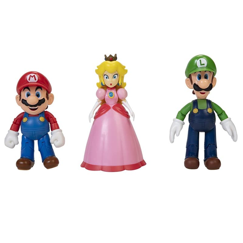 Super Mario Mushroom Kingdom Diorama Figure 3 Pack thumbnail 2