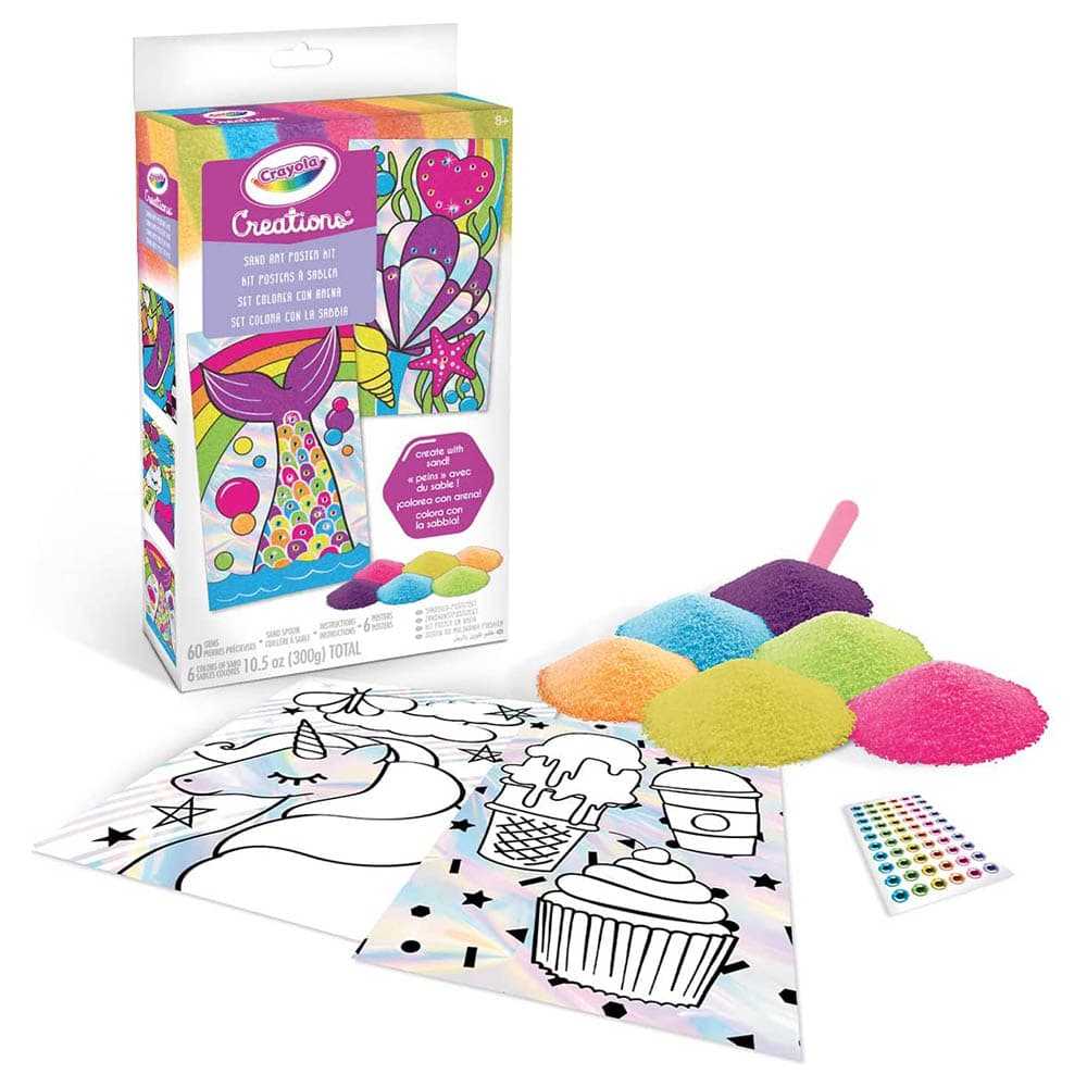 Crayola Creations Sand Art Poster Kit thumbnail 2