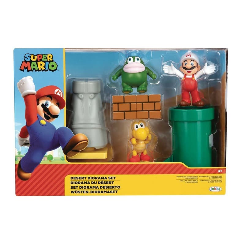 Super Mario Desert Diorama Set