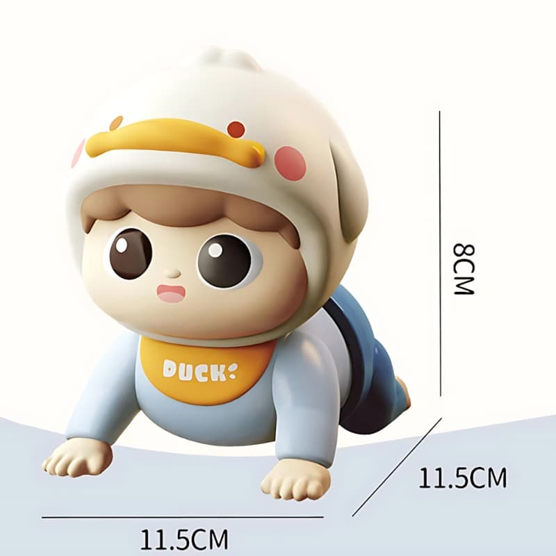 Beluckier Electric Crawling Baby Toy - Blue thumbnail 4