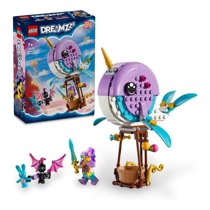 LEGO DREAMZzz Izzie's Narwhal Hot-Air Balloon 71472 thumbnail 2