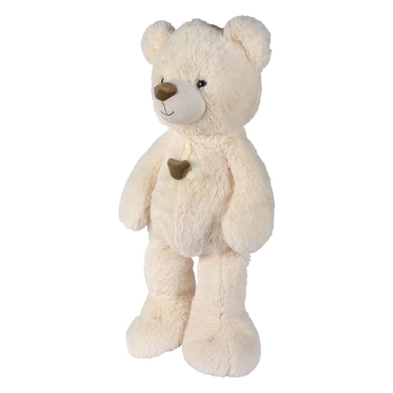 Nicotoy Bear Cream Bear Plush Cuddly Toy 85 cm thumbnail 3
