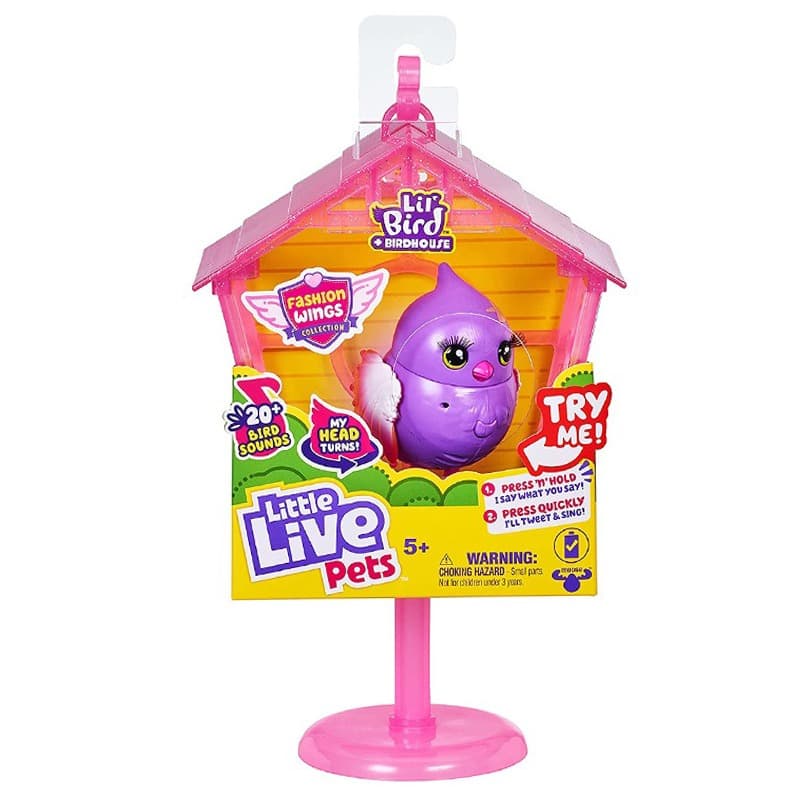 Little Live Pets Lil Bird And House - Pretty Posh