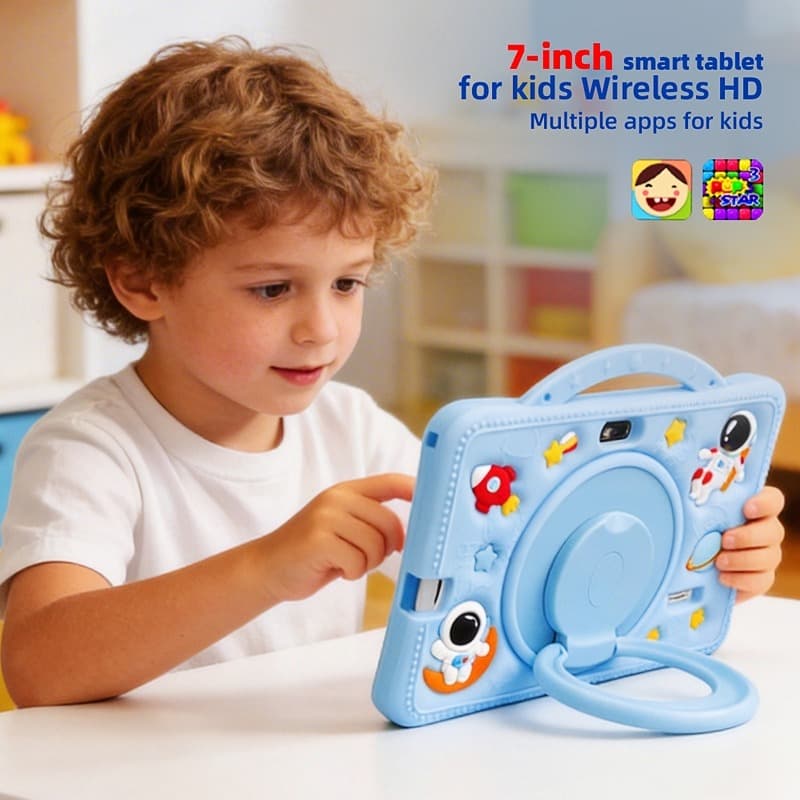 Kids Tablet 6.95 inches 4+128GB Blue thumbnail 4
