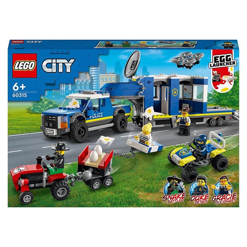 Lego City Police Mobile Command Truck
