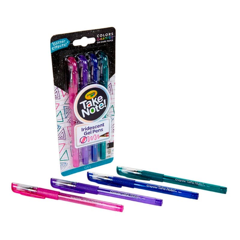 Crayola Iridescent Gel Pens- 4 CT