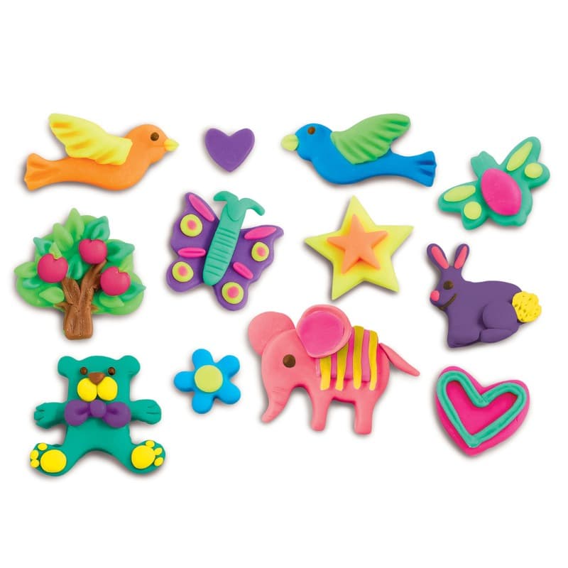 Nick Jr. Ready Steady Dough Shape Fun Playset – 6 Dough Pots + 26 Cutters thumbnail 2