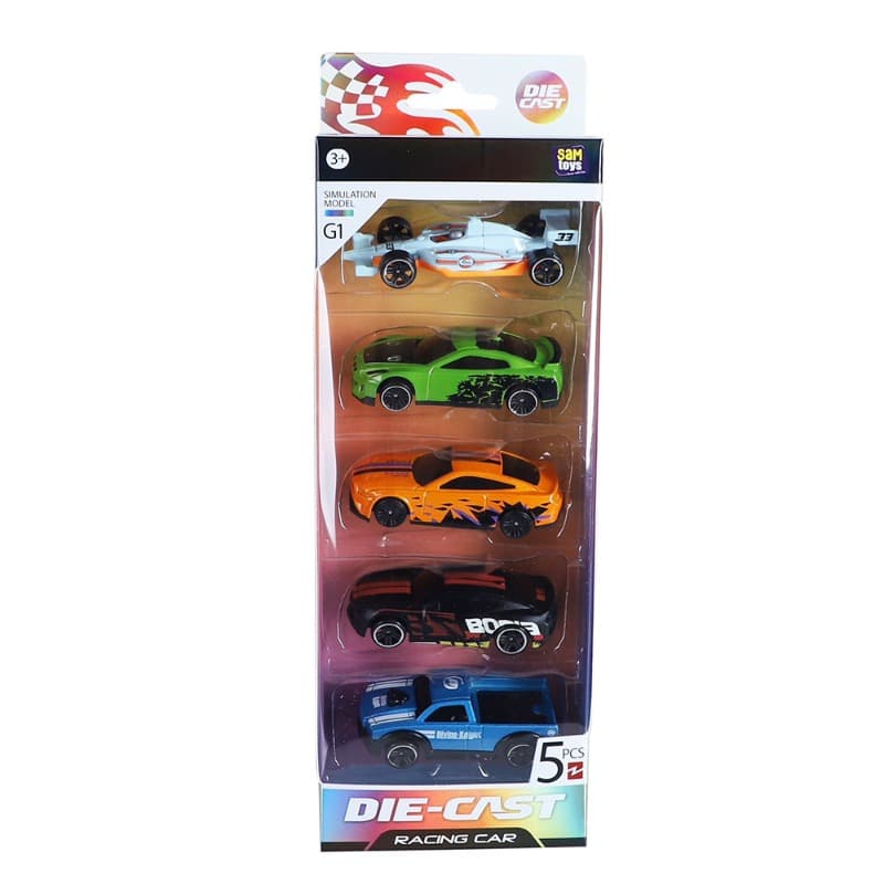 SAM Toys - DIE CAST CAR 5 PCS Set thumbnail 3