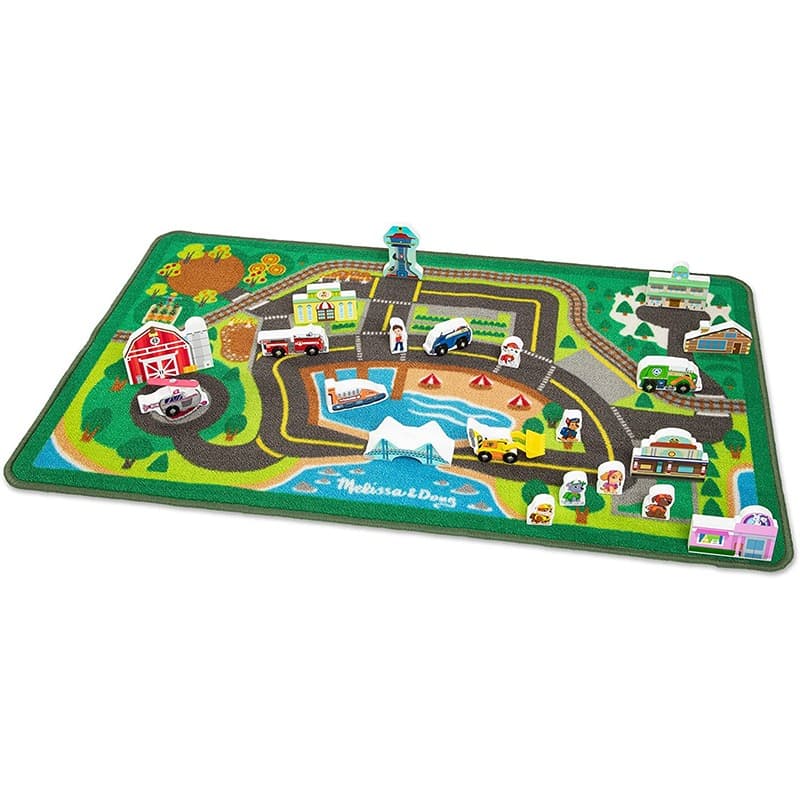 Melissa and Doug Paw Patrol Activity Rug Adventure Bay thumbnail 4