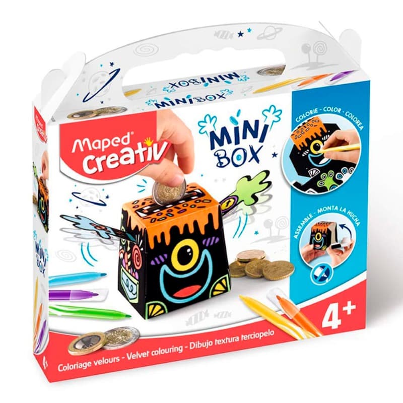 Maped Creativ - Velvet Coloring Money Box