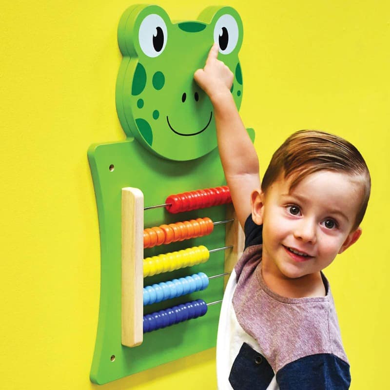 VIGA Wall Toy - Frog Abacus thumbnail 2
