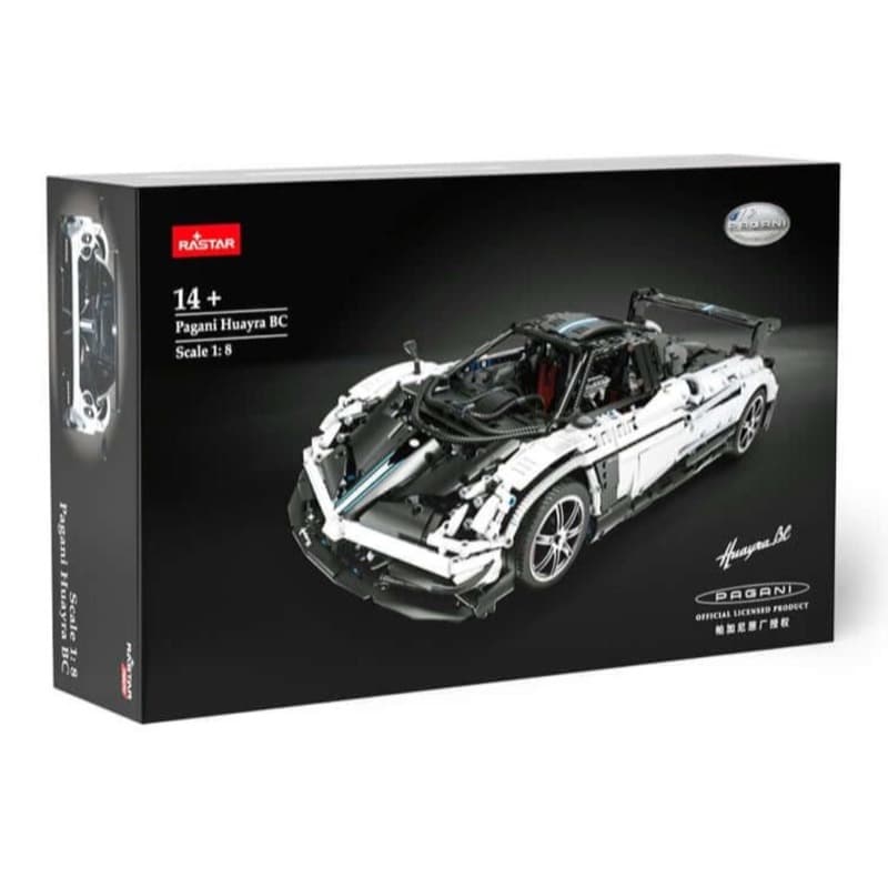 Rastar Tech Pagani Huayra Car Building Kit With Rc 2902 Pcs
