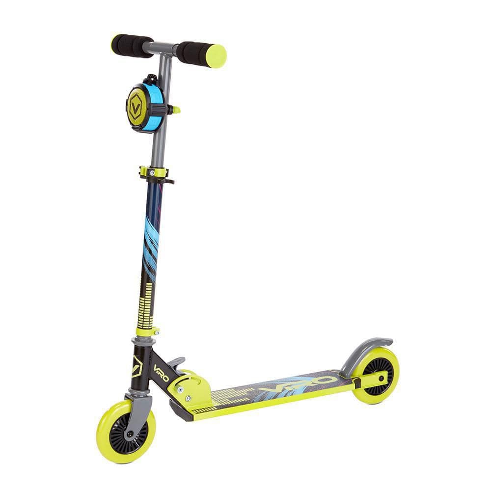 Viro Rides Sound Track Kick Scooter - Yellow