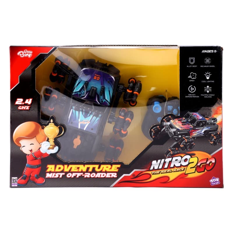 Nitro2Go R/C Adventure MIST Off-Roader - Blue thumbnail 3