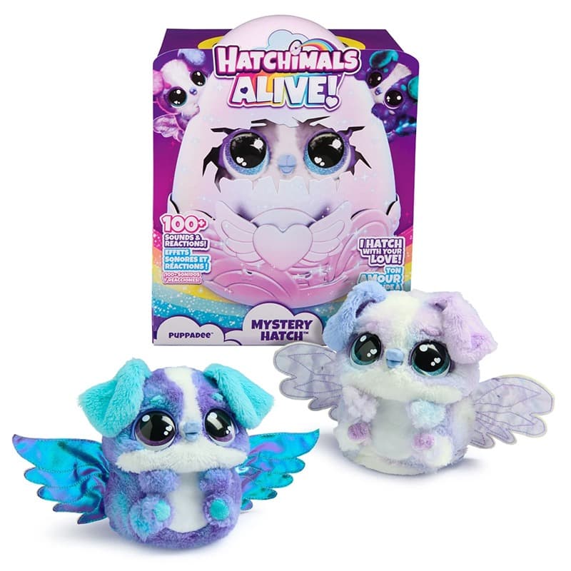 Hatchimals Alive Secret Mystery Hatch Interactive Egg - Puppadee