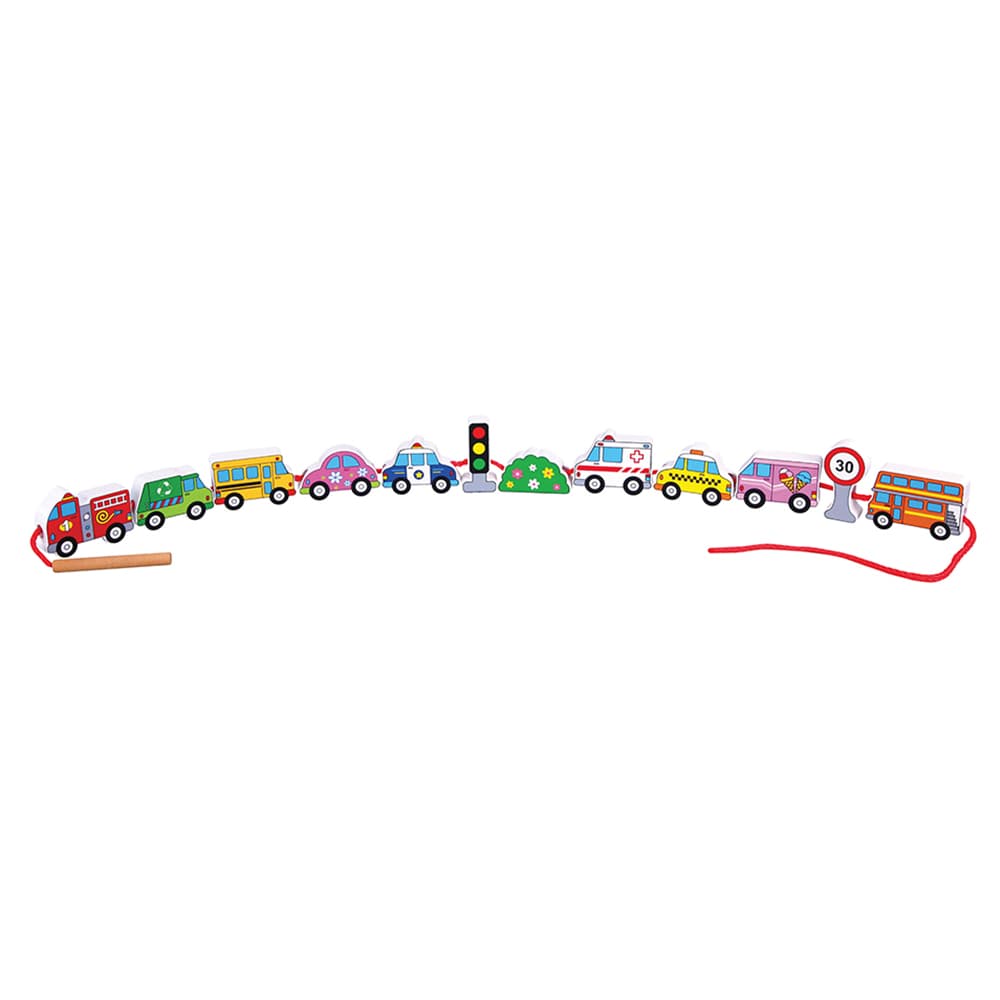 Viga - Lacing Wooden Blocks Transportation thumbnail 2
