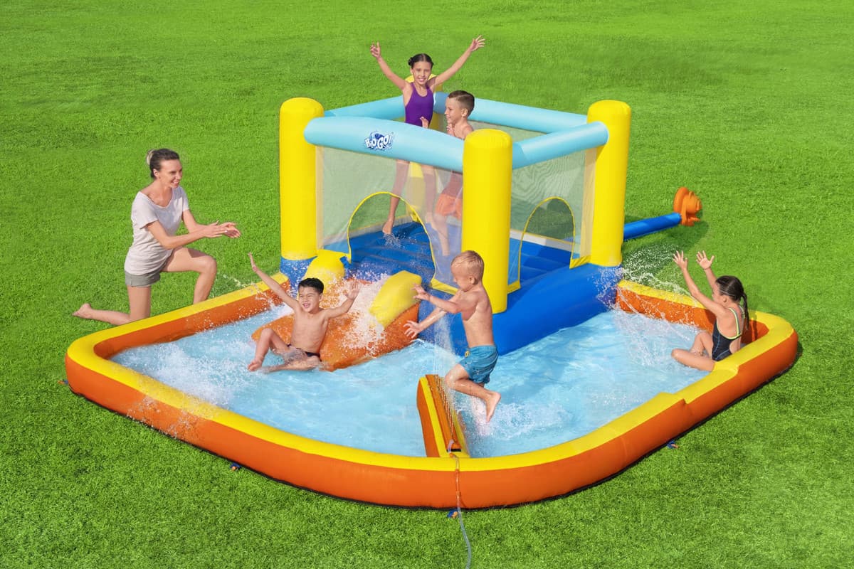 Bestway Portable Beach Bounce Water Park Jumper And Slide thumbnail 3