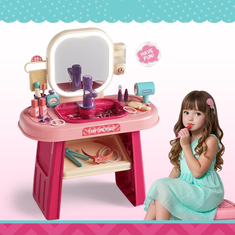 Makeup Table with Light - 23pcs thumbnail 4