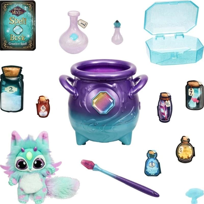 Magic Mixies Magic Cauldron - Purple/Green thumbnail 3