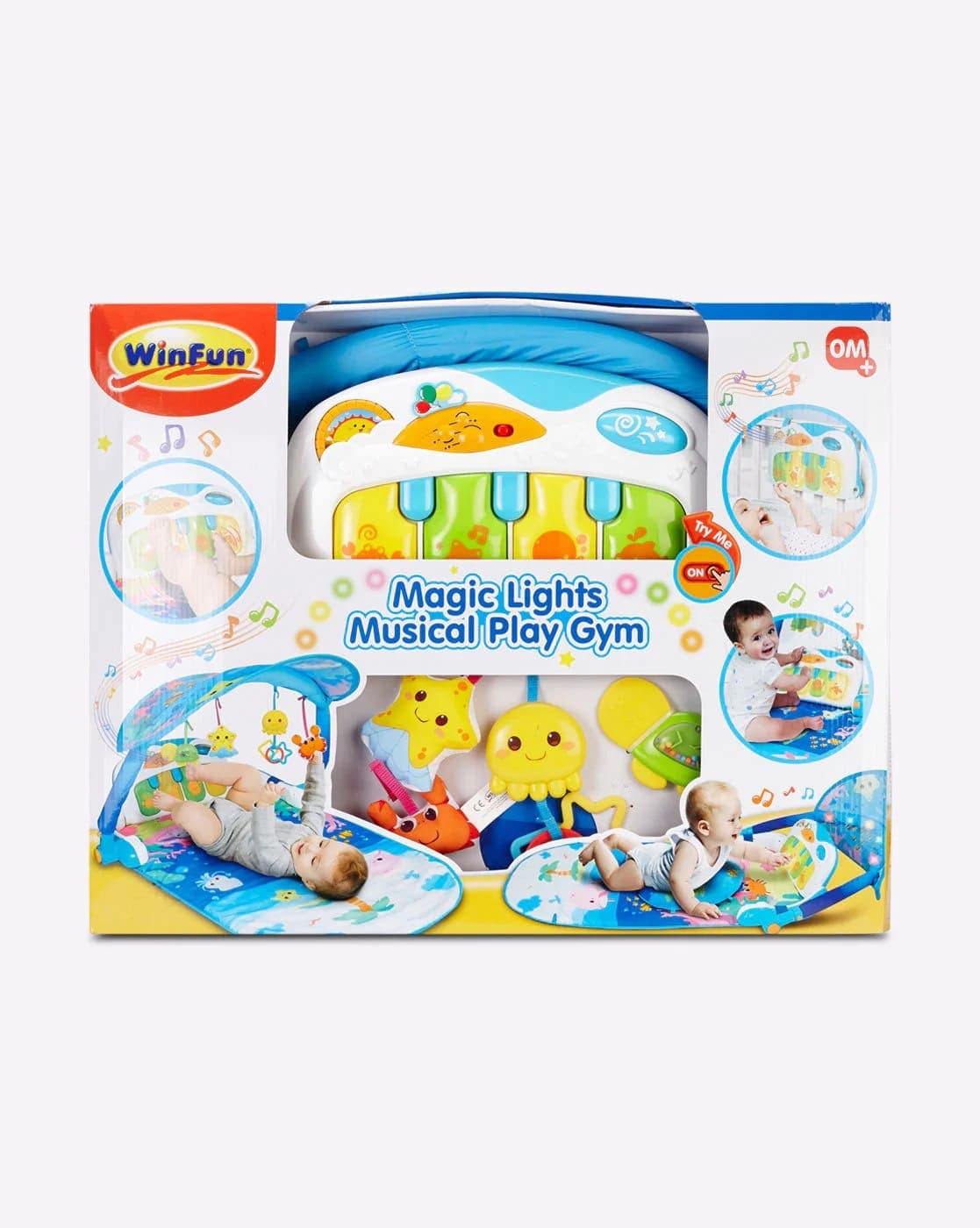 Winfun Magic Lights Musical Play Gym Mat 64 cm thumbnail 4
