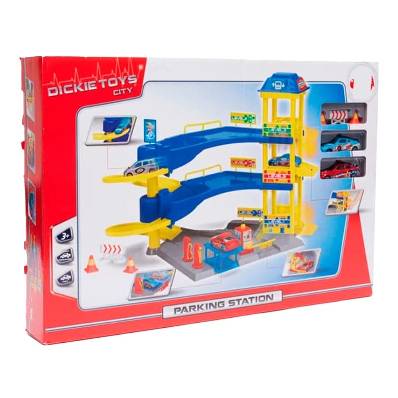 Dickie Parking Station Set