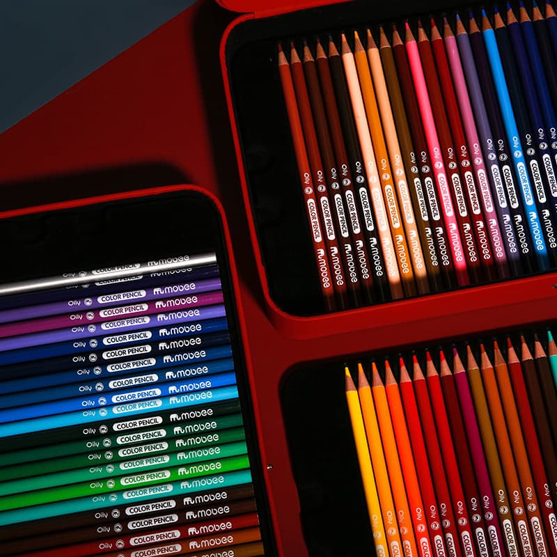 Mobee Colored Pencils Set 100 Pencils thumbnail 2
