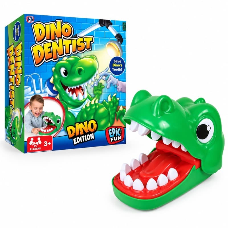 Epic Fun Dino Dentist Pick and Play Game